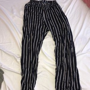 Blue striped Brandy Melville Pants